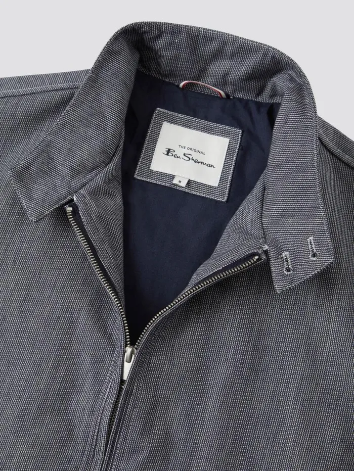 Men Ben Sherman Jackets and Outerwear Signature Lightweight Harrington Jacket