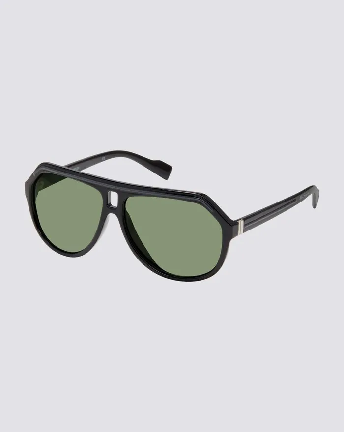 Men Ben Sherman Sunglasses Ben Polarized EcoGreen Sunglasses 8211 Black
