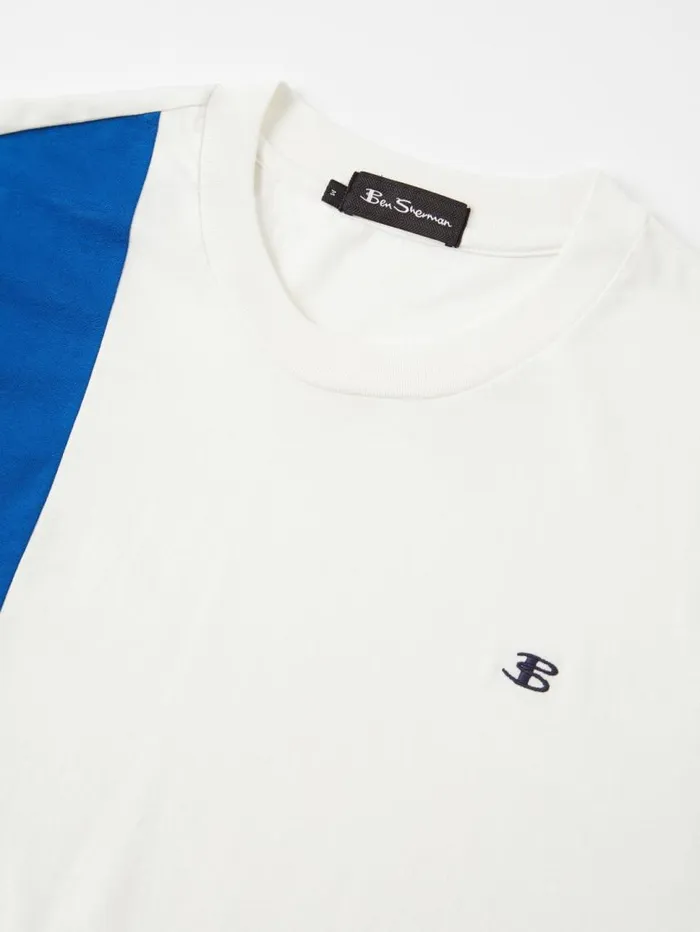 Men Ben Sherman TShirts and Graphic Tees B By Colorblock Tee 8211 White Men Ben Sherman TShirts and Graphic Tees B By Colorblock Tee 8211 White