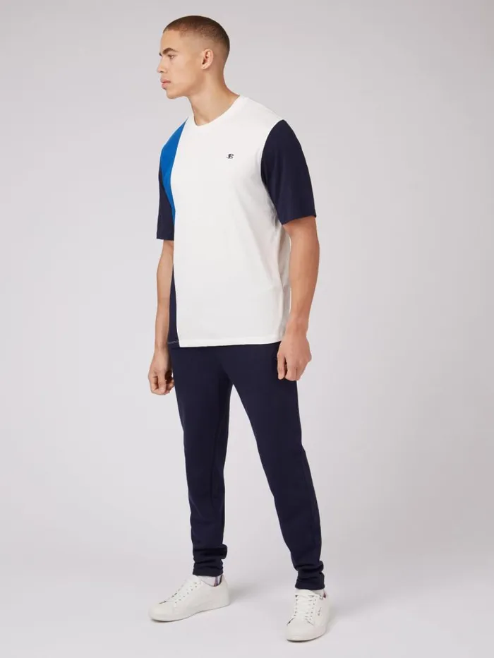 Men Ben Sherman TShirts and Graphic Tees B By Colorblock Tee 8211 White Men Ben Sherman TShirts and Graphic Tees B By Colorblock Tee 8211 White