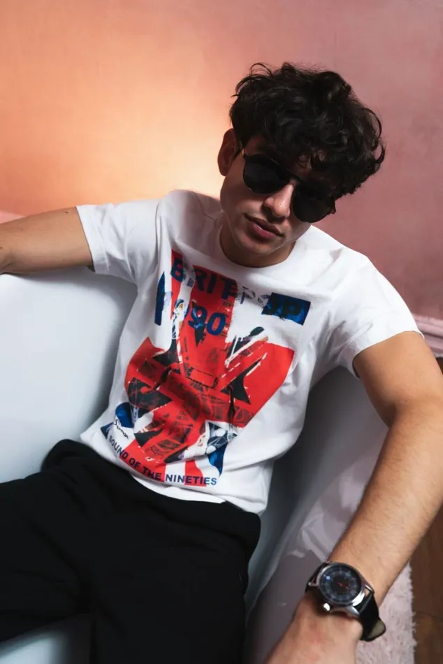 Men Ben Sherman TShirts and Graphic Tees Signature 1990s Graphic Tee