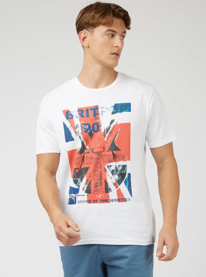 Men Ben Sherman TShirts and Graphic Tees Signature 1990s Graphic Tee