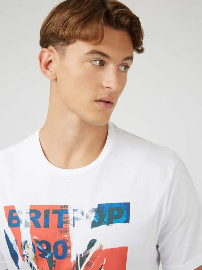 Men Ben Sherman TShirts and Graphic Tees Signature 1990s Graphic Tee