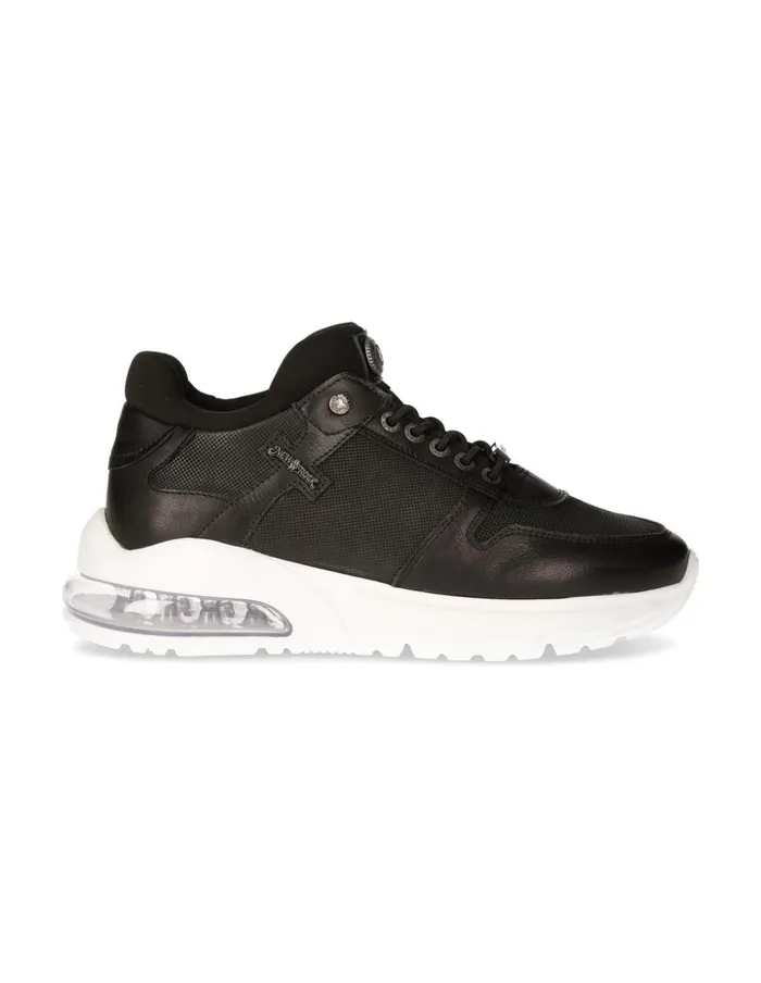 Men Black Extralight With Laces MChrono001C17 New Rock Sneakers