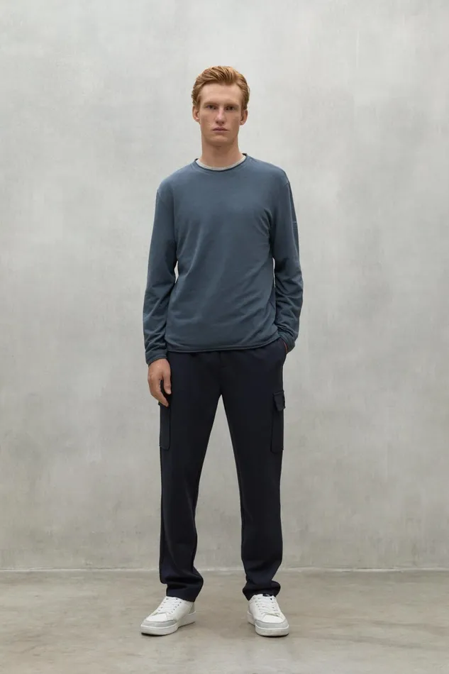 Men Blue Now TShirt Ecoalf TShirts