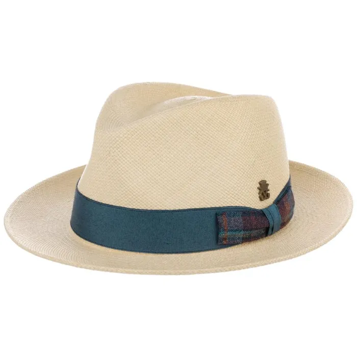 Men Bogart Hats Mayser Fabrice Panamahut Zechbauer Natural Blue
