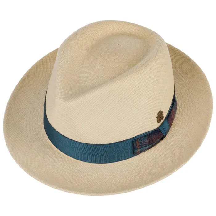 Men Bogart Hats Mayser Fabrice Panamahut Zechbauer Natural Blue