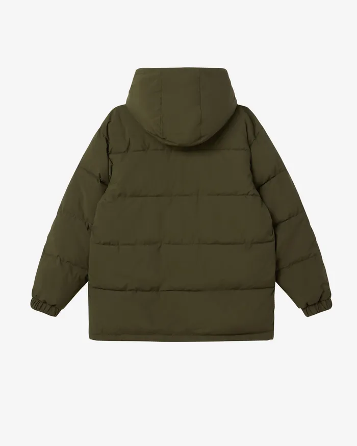 Men BRUNSWICK PUFFER Kombu Green JACKETS OBEY Clothing