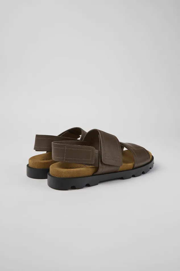 Men Brutus Sandal Brown Leather Sandals Camper Sandals Men Brutus Sandal Brown Leather Sandals Camper Sandals
