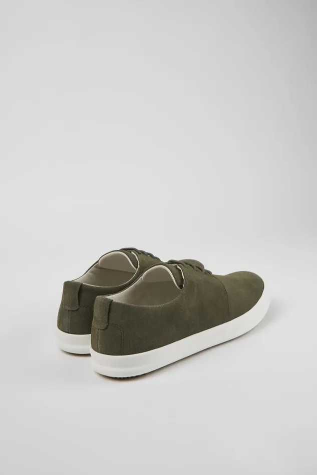 Men Chasis Green Nubuck Shoes Camper Casual Shoes Men Chasis Green Nubuck Shoes Camper Casual Shoes