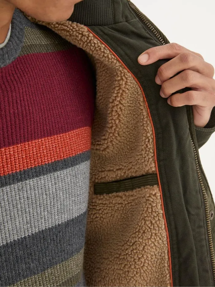 Men Coats and Jackets Fat Face Wardley Green Canvas Jacket
