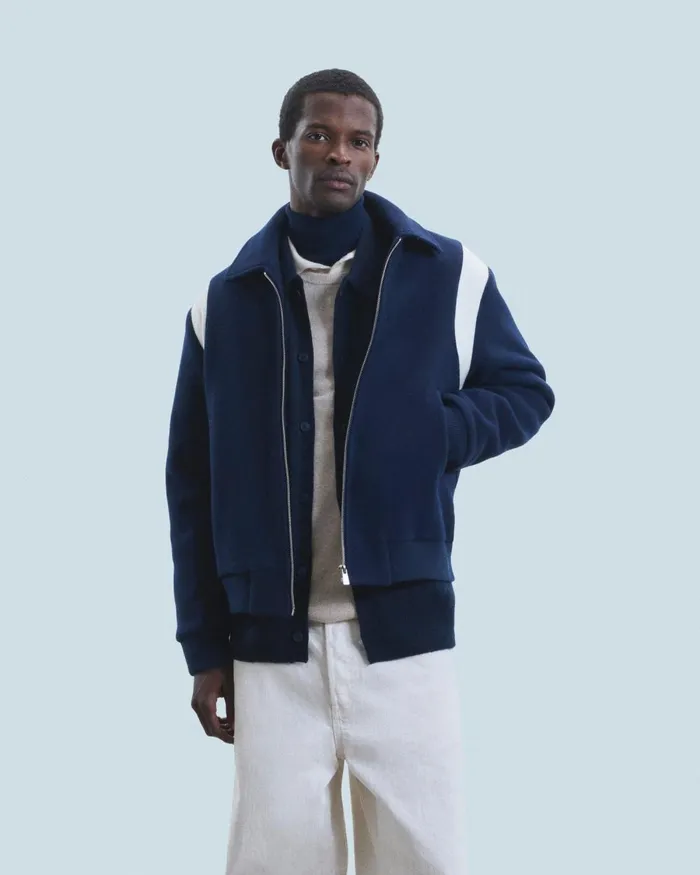 Men Coats and Jackets From Future Jacket Navy