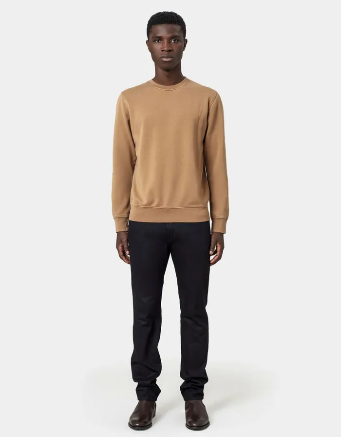Men Crewneck Sweatshirts Colorful Standard Classic Organic Crew Ultra Violet