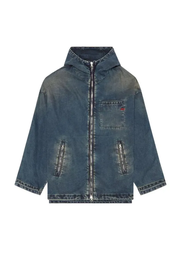 Men DHennes Jogg Dark Blue Diesel Outerwear And Jackets Men DHennes Jogg Dark Blue Diesel Outerwear And Jackets