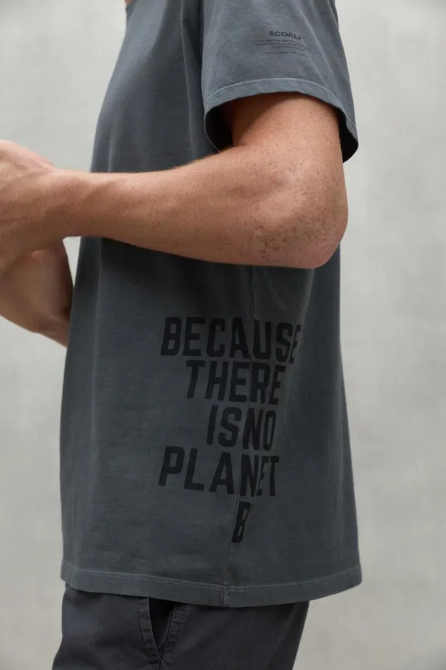 Men Dark Grey Santander TShirt Ecoalf TShirts
