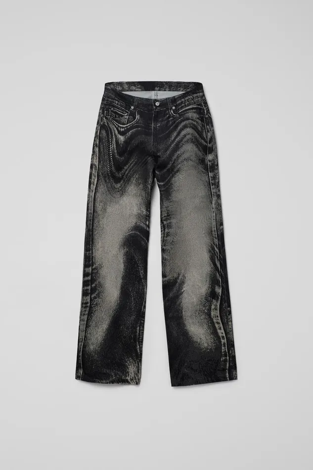Men Denim Jeans BlackGray Denim Jeans Camper Denim
