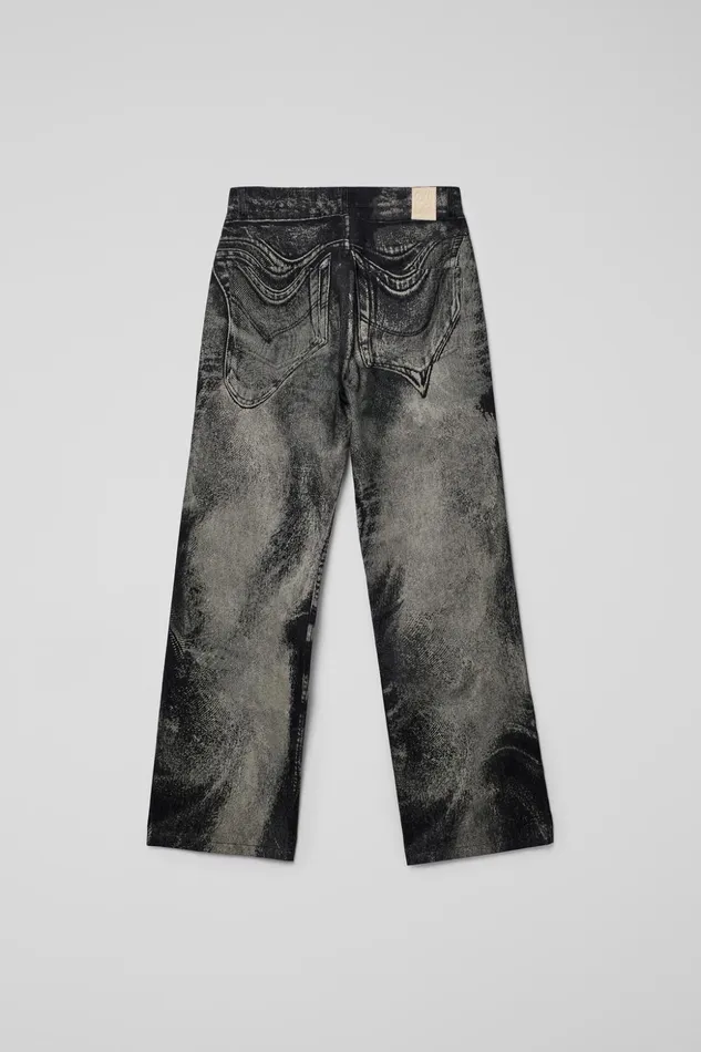 Men Denim Jeans BlackGray Denim Jeans Camper Denim