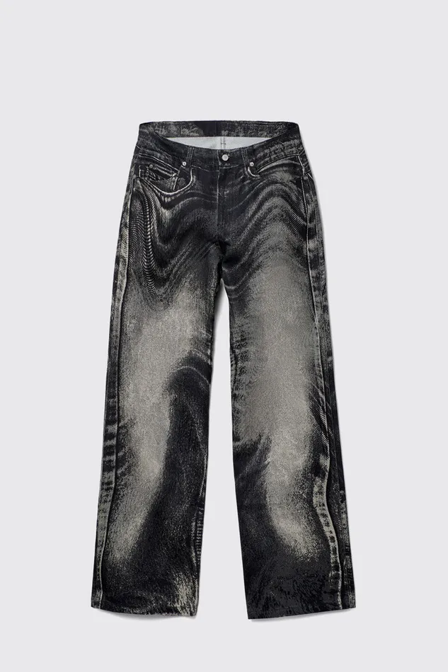 Men Denim Jeans BlackGray Denim Jeans Camper Denim