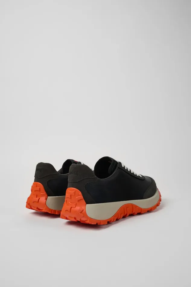 Men Drift Trail VIBRAM Black Textile And Nubuck Sneakers Camper Sneakers Men Drift Trail VIBRAM Black Textile And Nubuck Sneakers Camper Sneakers