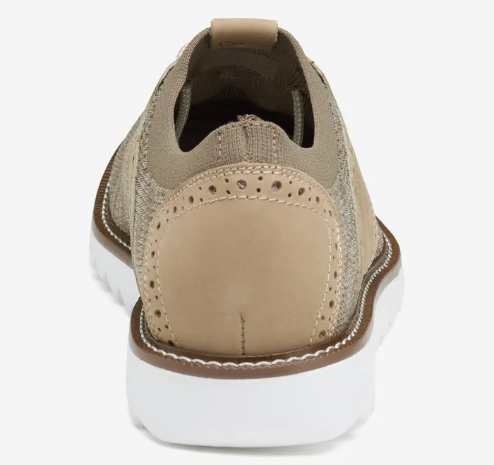 Men Duncan Saddle Taupe Space Dye JohnstonandMurphy LaceUps Men Duncan Saddle Taupe Space Dye JohnstonandMurphy LaceUps