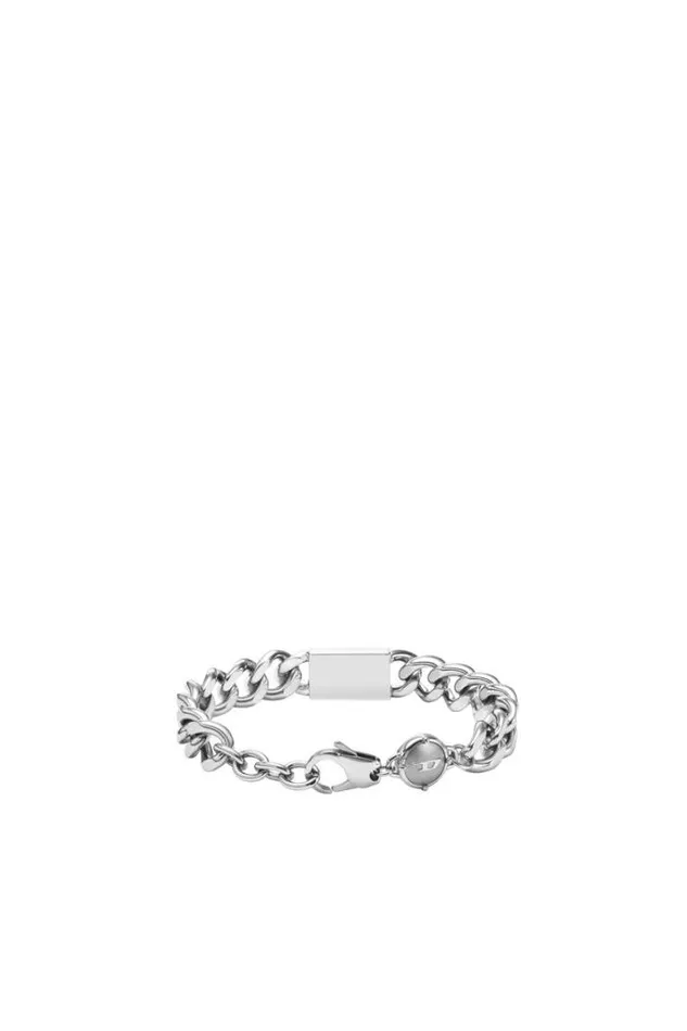 Men Dx1371 Silver Diesel Jewelry Men Dx1371 Silver Diesel Jewelry