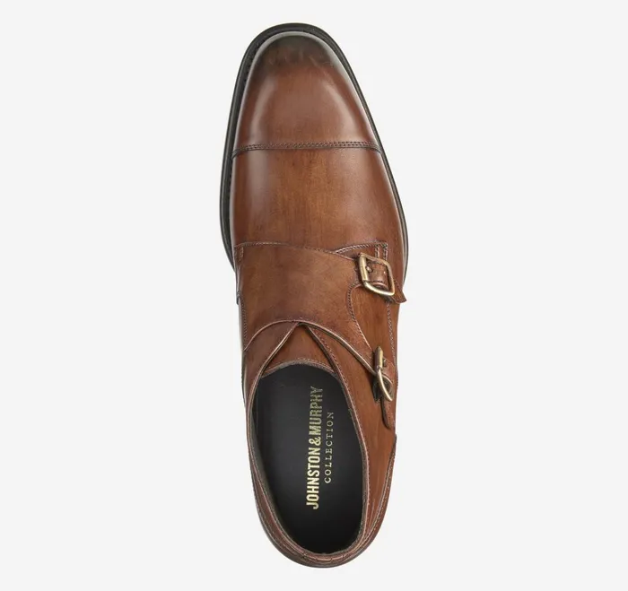 Men Ellsworth Double Buckle Boot Brown Handstained Calfskin JohnstonandMurphy SlipOns and Loafers Men Ellsworth Double Buckle Boot Brown Handstained Calfskin JohnstonandMurphy SlipOns and Loafers