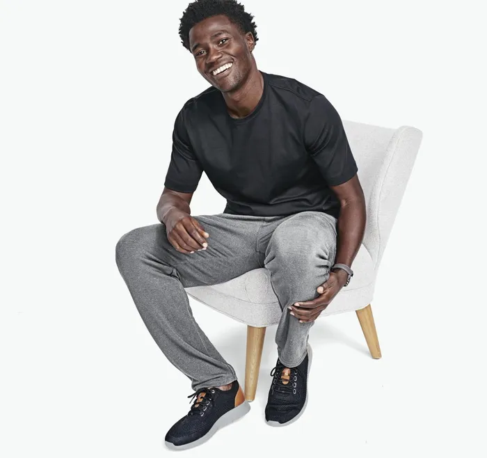 Men Essential Tee Black JohnstonandMurphy Polos and Tees Men Essential Tee Black JohnstonandMurphy Polos and Tees