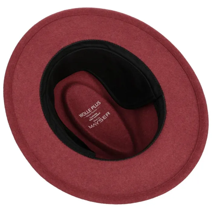 Men Felt Hats Mayser Dagmar Wool Plus Traveller Hat Olive Men Felt Hats Mayser Dagmar Wool Plus Traveller Hat Olive