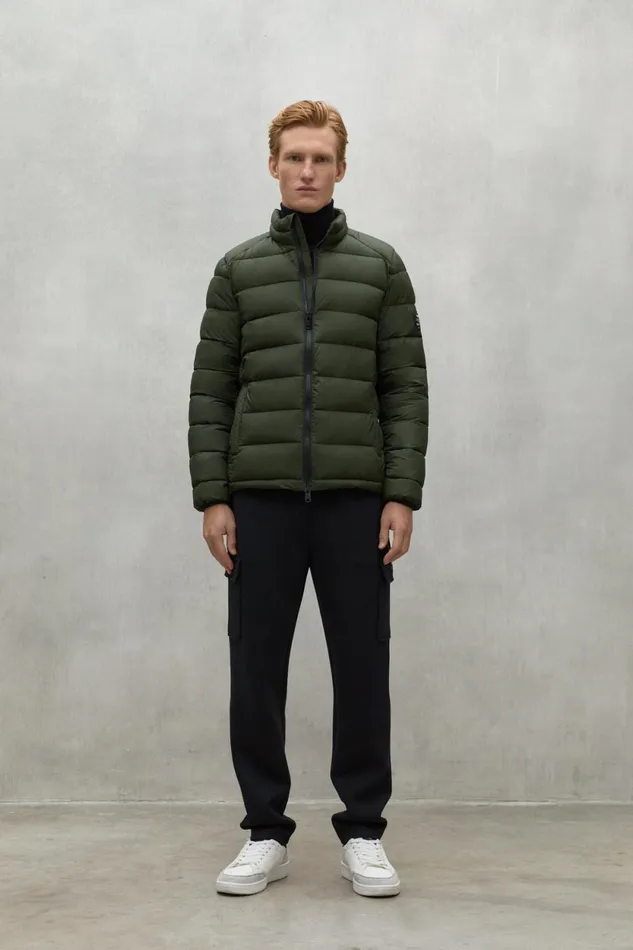 Men Green Beret Jacket Ecoalf Coats And Jackets