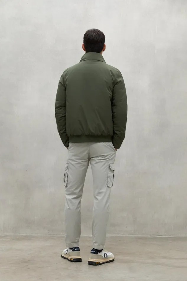 Men Green Grays Jacket Ecoalf Coats And Jackets