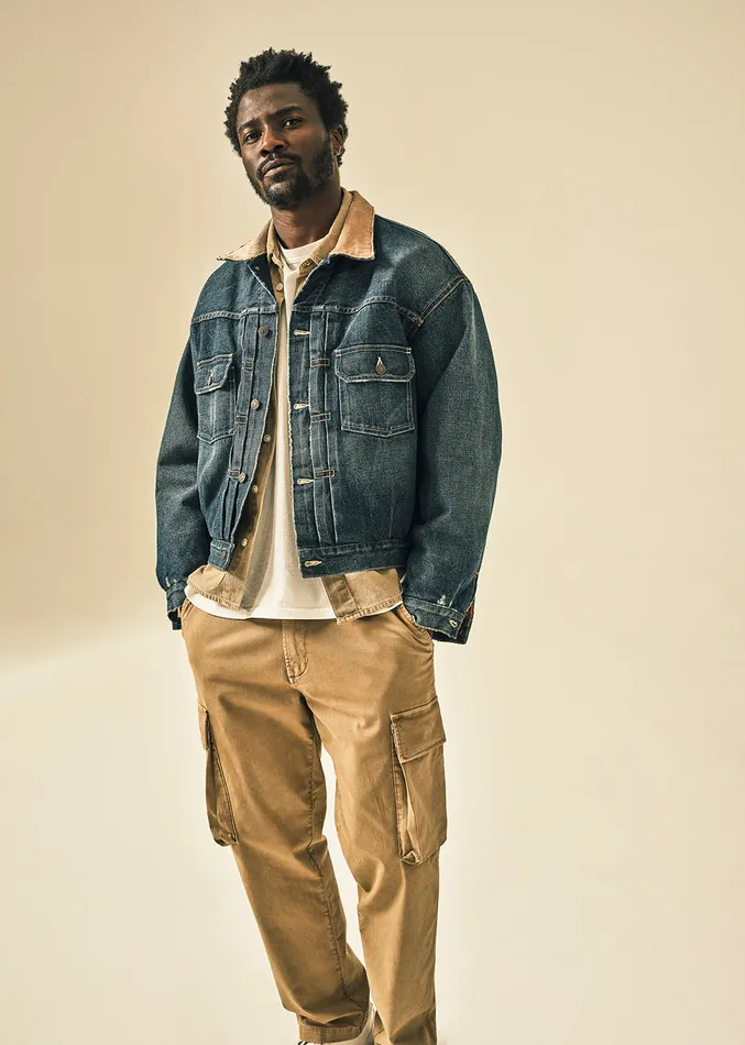 Men Jackets Citizens Of Humanity Hopper Denim Jacket In Corbin