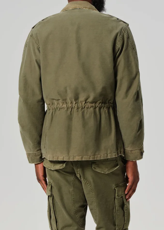 Men Jackets Citizens Of Humanity M51 Utility Jacket In Hiro Green