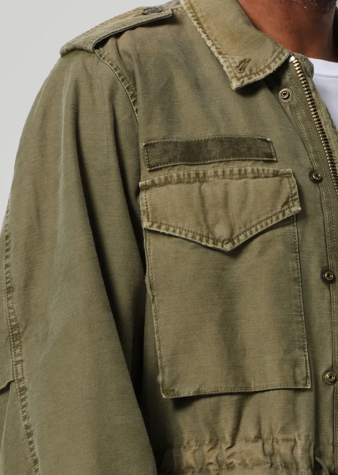 Men Jackets Citizens Of Humanity M51 Utility Jacket In Hiro Green