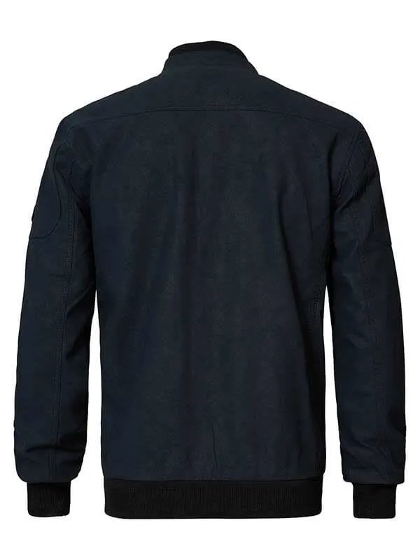 Men Jackets Petrol Industries Biker Jacket Midnight Navy
