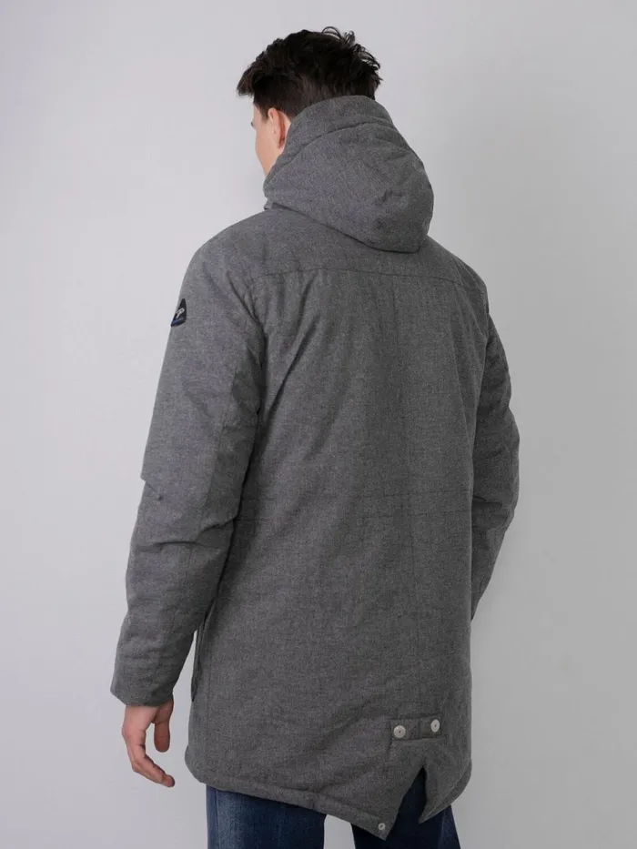 Men Jackets Petrol Industries Padded Jacket Light Slate Melee