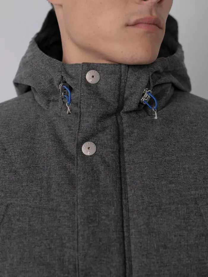 Men Jackets Petrol Industries Padded Jacket Light Slate Melee