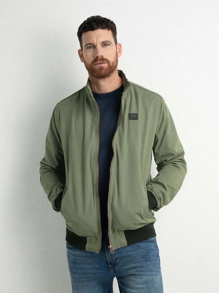 Men Jackets Petrol Industries Short Jacket Dusty Army