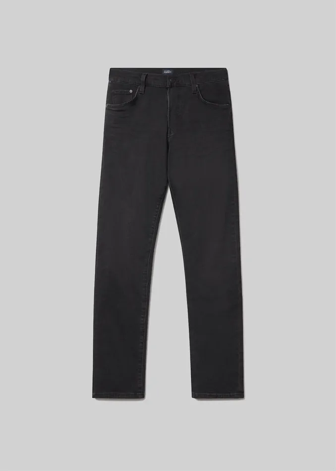 Men Jeans Citizens Of Humanity London Tapered Slim Perform In Dark Storm