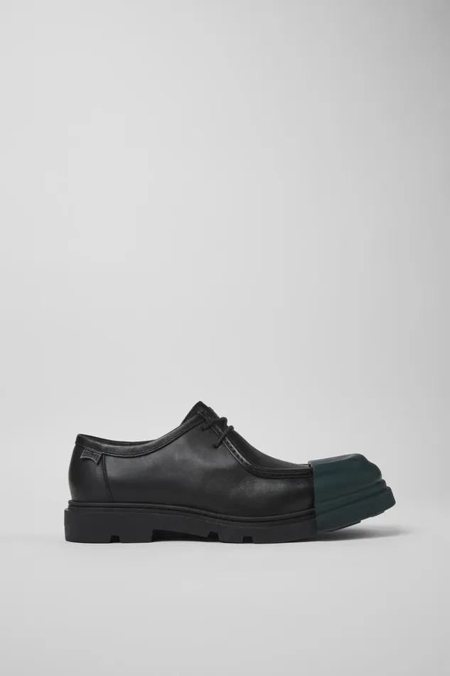 Men Junction Black Leather Shoes Camper Formal Shoes Men Junction Black Leather Shoes Camper Formal Shoes