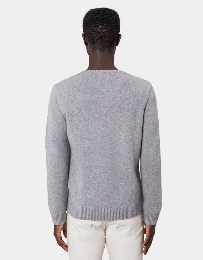 Men Knit Sweaters Colorful Standard Classic Merino Wool Crew Ocean Green