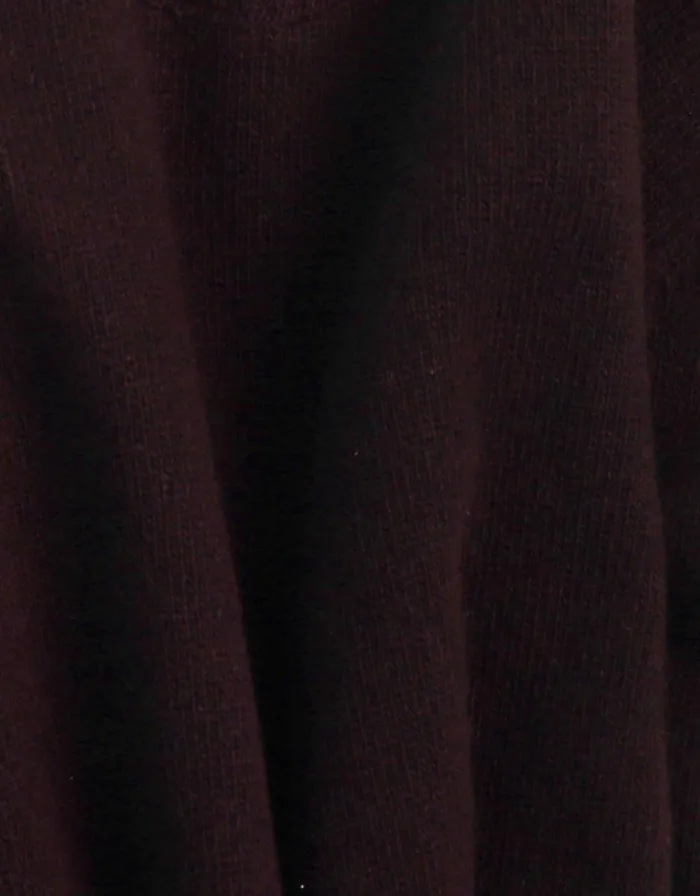Men Knit Sweaters Colorful Standard Light Merino Wool Crew Oxblood Red