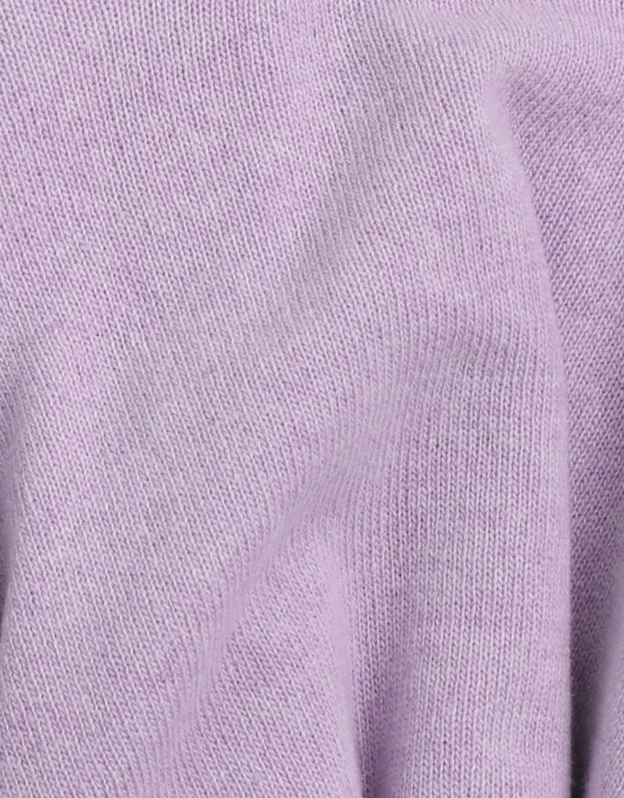 Men Knit Sweaters Colorful Standard Light Merino Wool Crew Soft Lavender