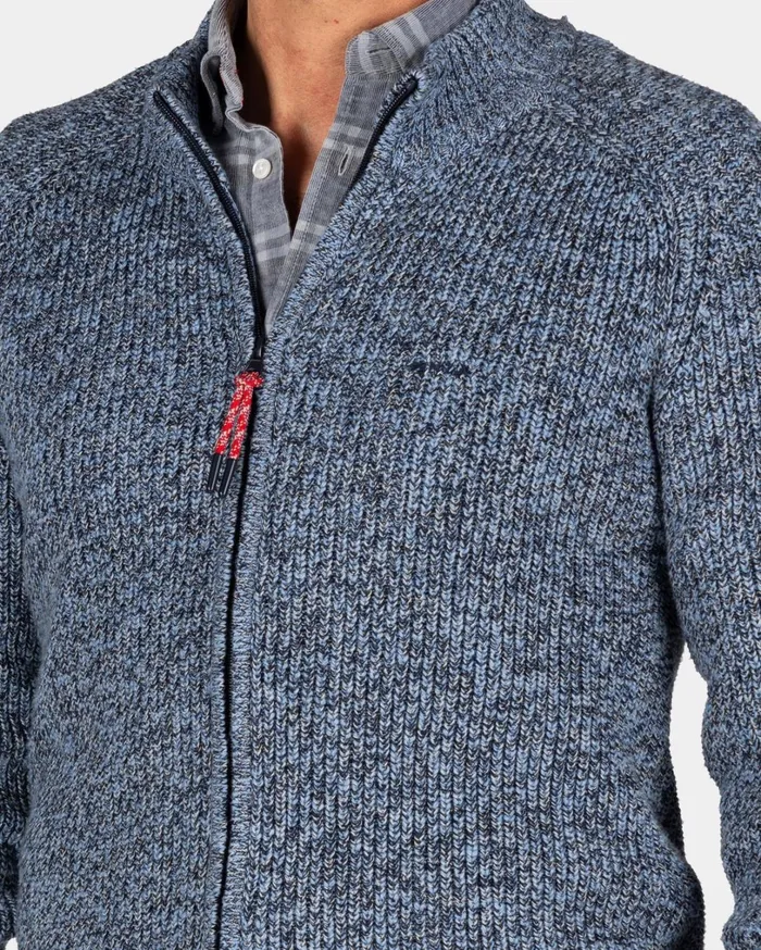 Men Knitwear NZA New Zealand Auckland Chunky Knitted Blue Cardigan 8211 Brave Blue Men Knitwear NZA New Zealand Auckland Chunky Knitted Blue Cardigan 8211 Brave Blue