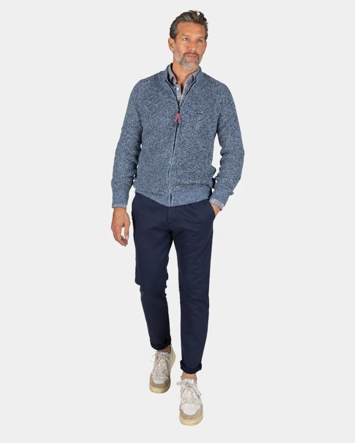 Men Knitwear NZA New Zealand Auckland Chunky Knitted Blue Cardigan 8211 Brave Blue Men Knitwear NZA New Zealand Auckland Chunky Knitted Blue Cardigan 8211 Brave Blue