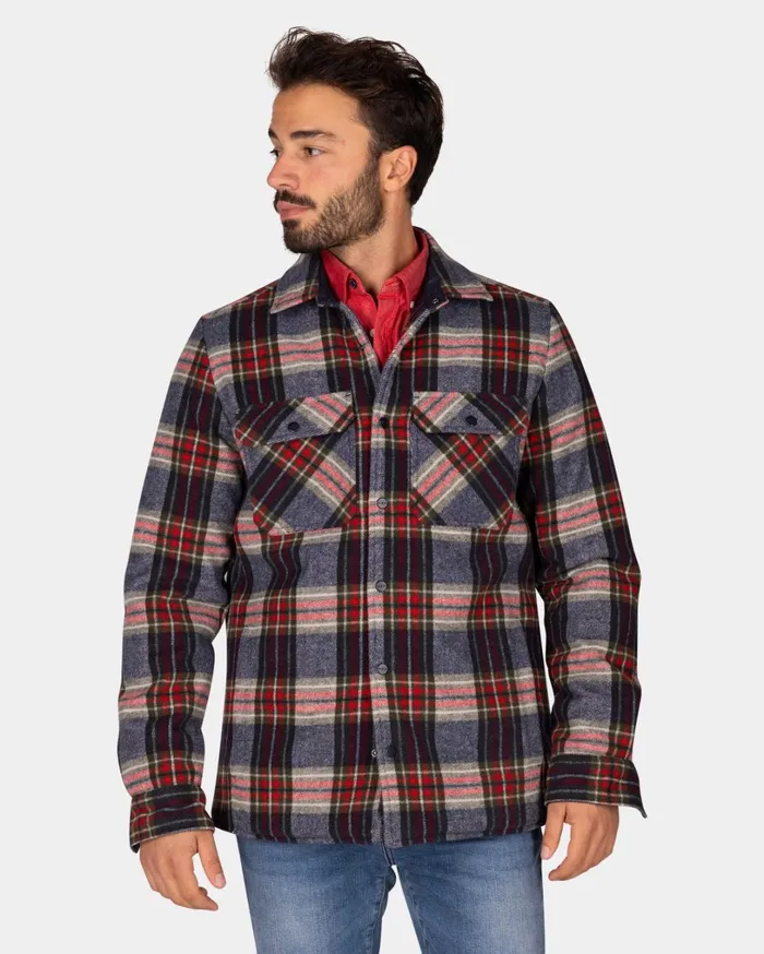 Men Knitwear NZA New Zealand Auckland GrayGreenRed Checkered Flannel Padded Shirt 8211 Winter Navy Men Knitwear NZA New Zealand Auckland GrayGreenRed Checkered Flannel Padded Shirt 8211 Winter Navy