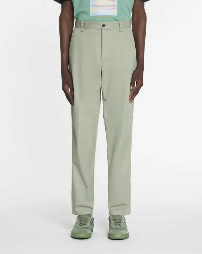 Men Lanvin Pants and Shorts Cotton Biker Pants Lin Men Lanvin Pants and Shorts Cotton Biker Pants Lin
