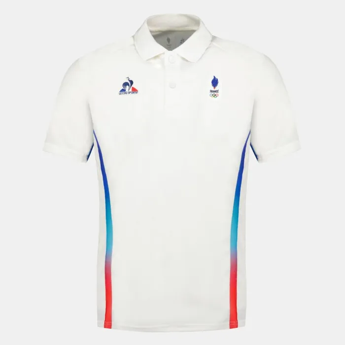Men Le Coq Sportif Polos Shirts France039s Olympic Team Polo Shirt