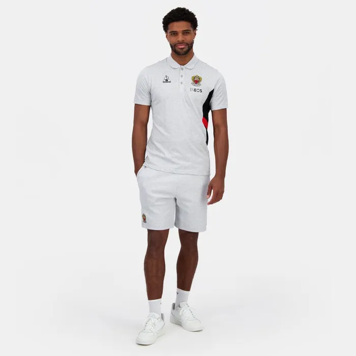 Men Le Coq Sportif Polos Shirts OGC Nice Polo Shirt