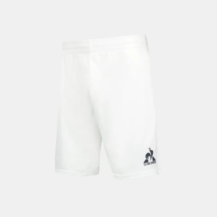 Men Le Coq Sportif Shorts Performance Tennis Shorts New Optical White