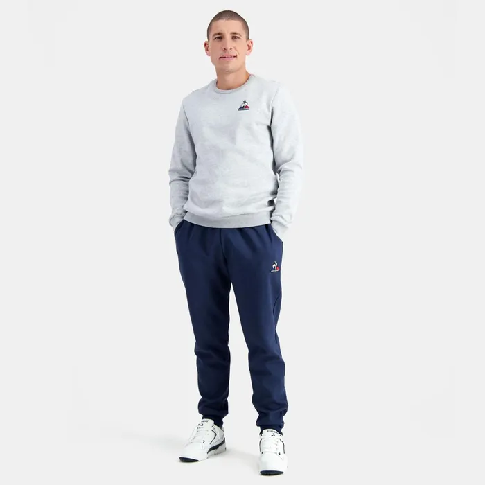 Men Le Coq Sportif Sweatshirts Essentiels RoundNeck Sweatshirtshirt Gris Chin Clair Men Le Coq Sportif Sweatshirts Essentiels RoundNeck Sweatshirtshirt Gris Chin Clair